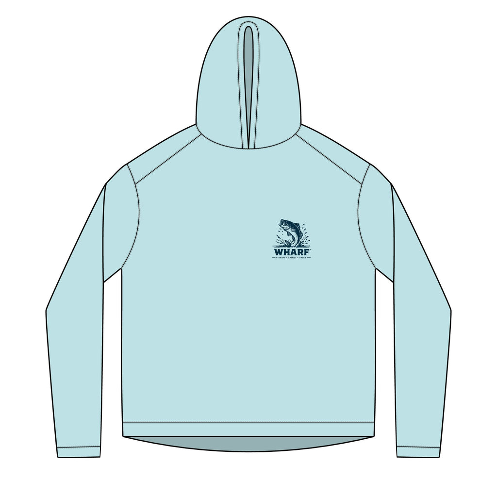 Trying To Catch A Keeper Solar Hoodie