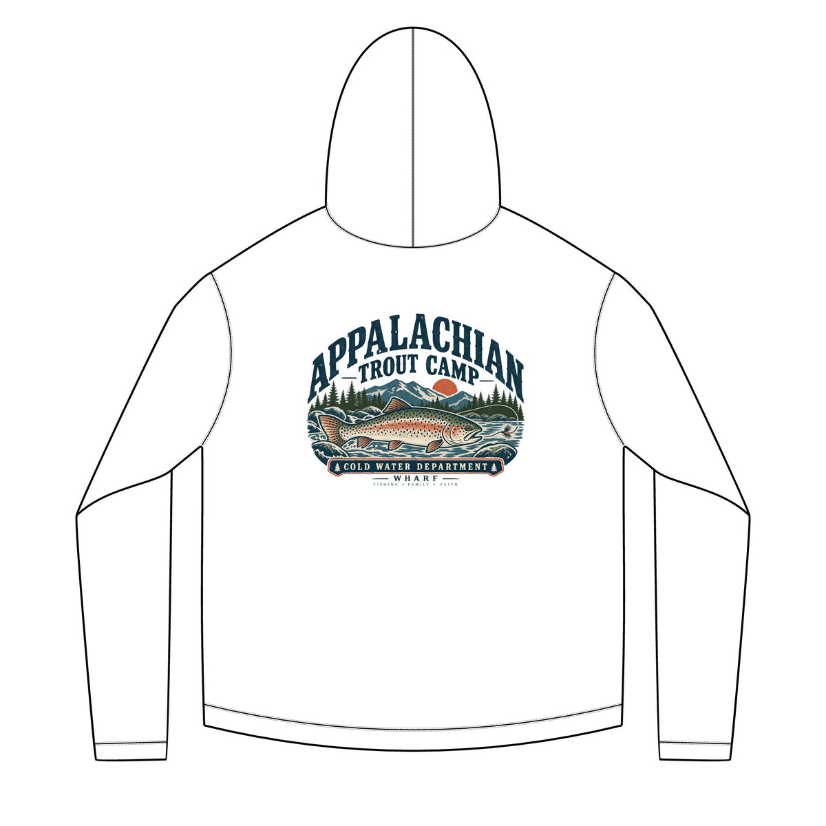Appalachian Trout Camp Solar Hoodie