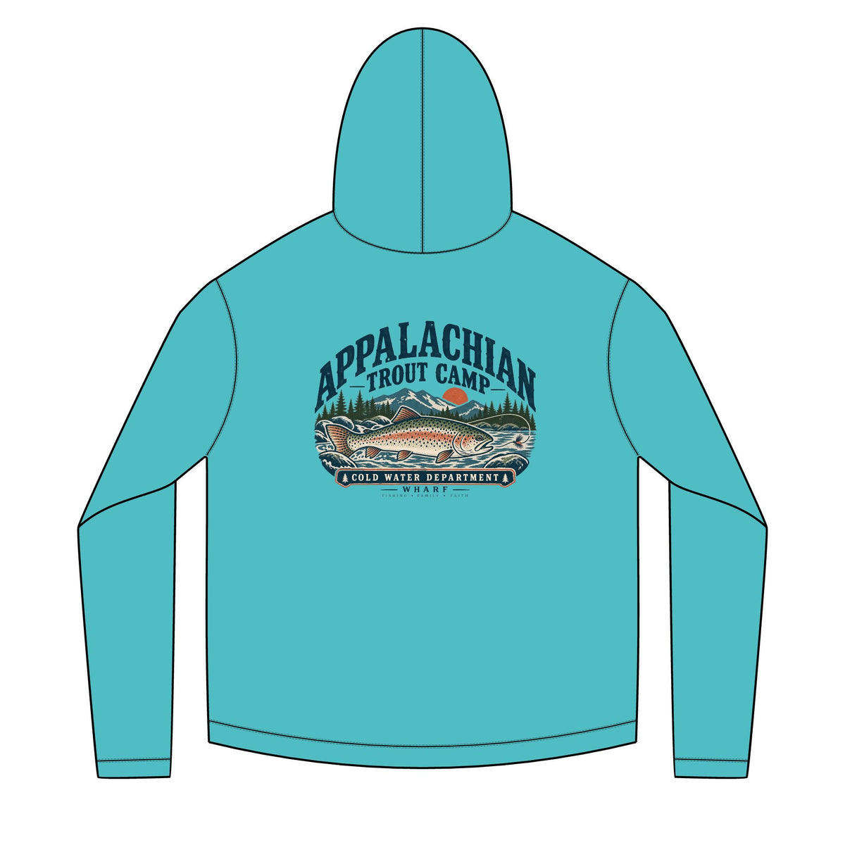 Appalachian Trout Camp Solar Hoodie