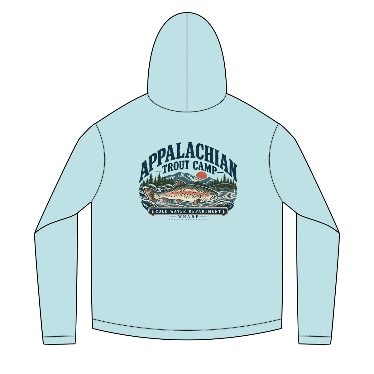 Appalachian Trout Camp Solar Hoodie