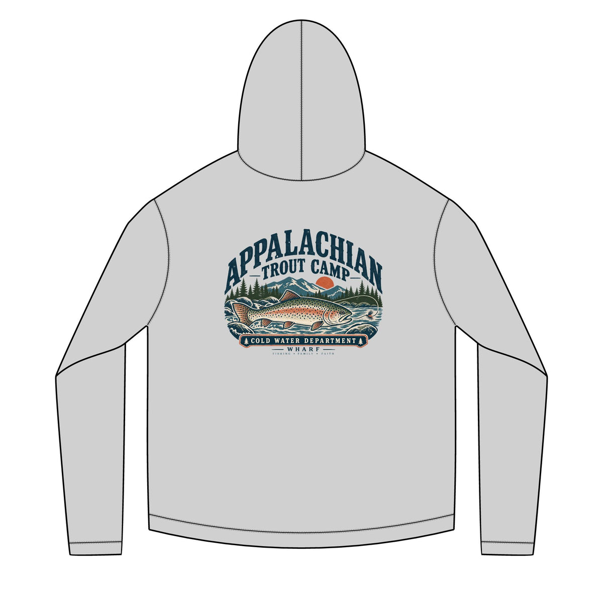 Appalachian Trout Camp Solar Hoodie