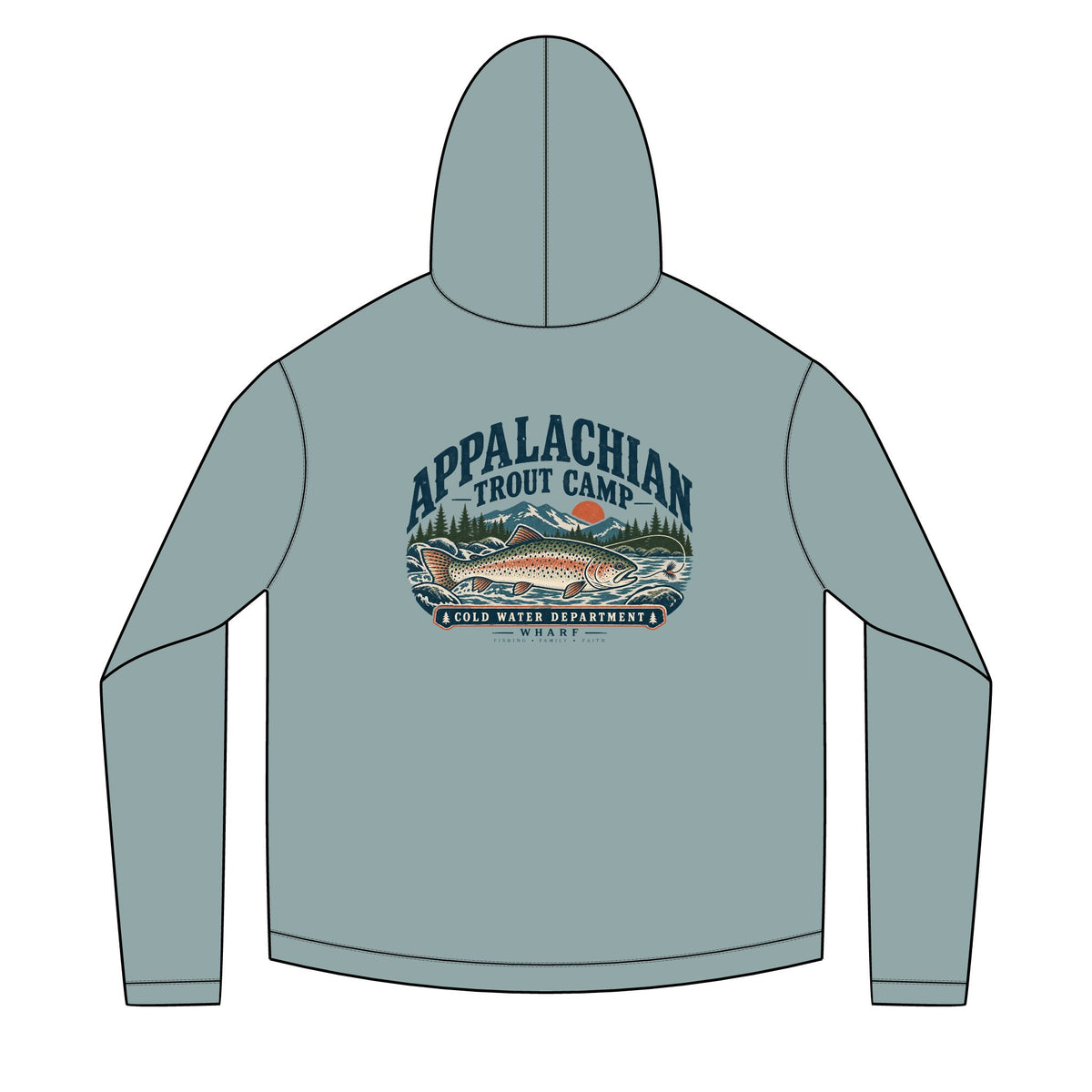 Appalachian Trout Camp Solar Hoodie