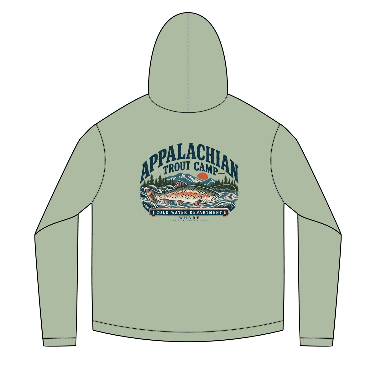 Appalachian Trout Camp Solar Hoodie