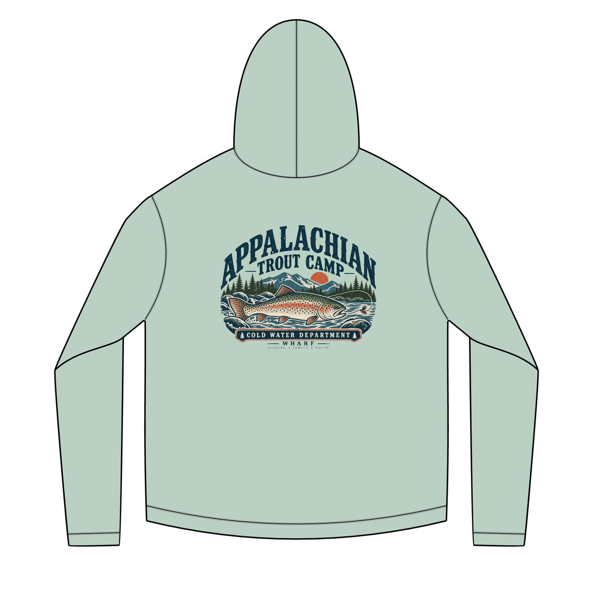 Appalachian Trout Camp Solar Hoodie