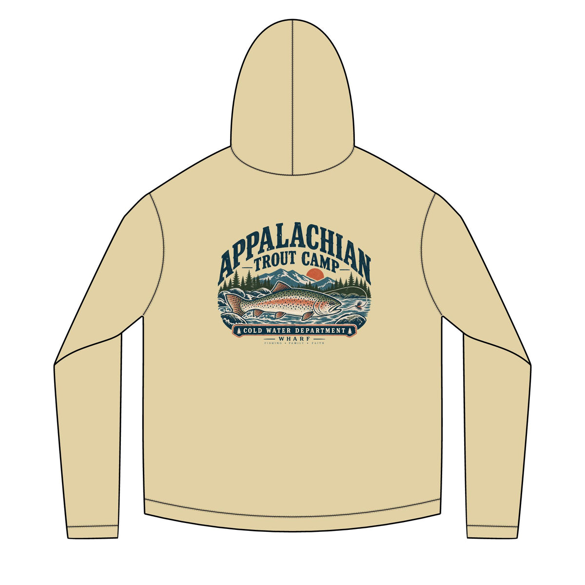 Appalachian Trout Camp Solar Hoodie