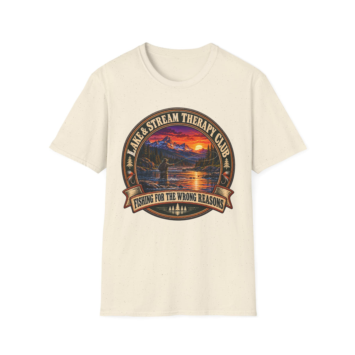Lake & Stream Therapy Club T-Shirt