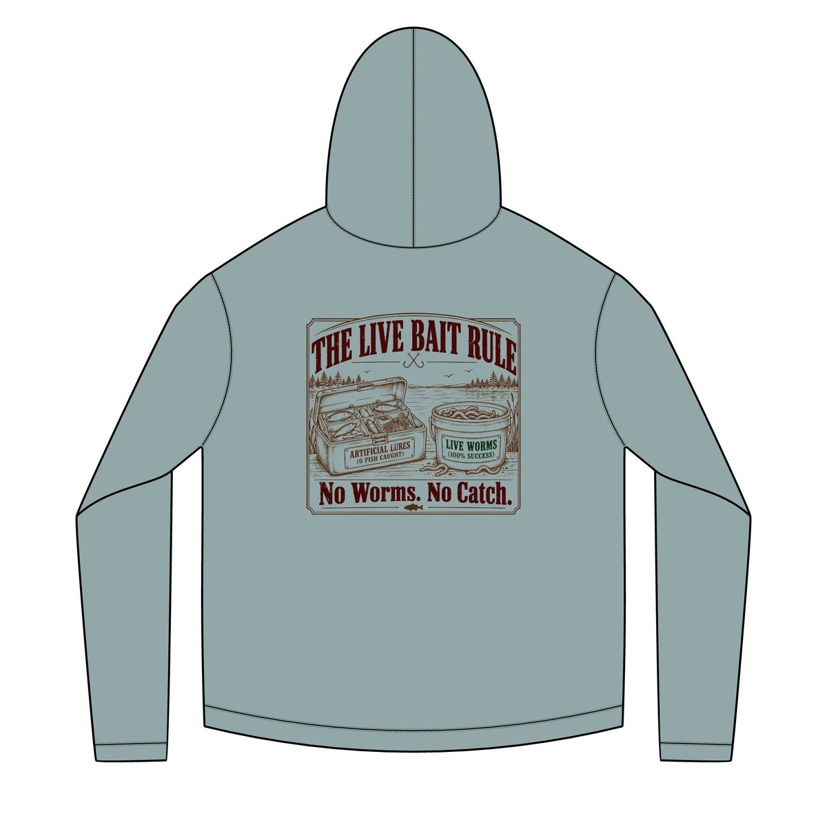 The Live bait rule Solar Hoodie
