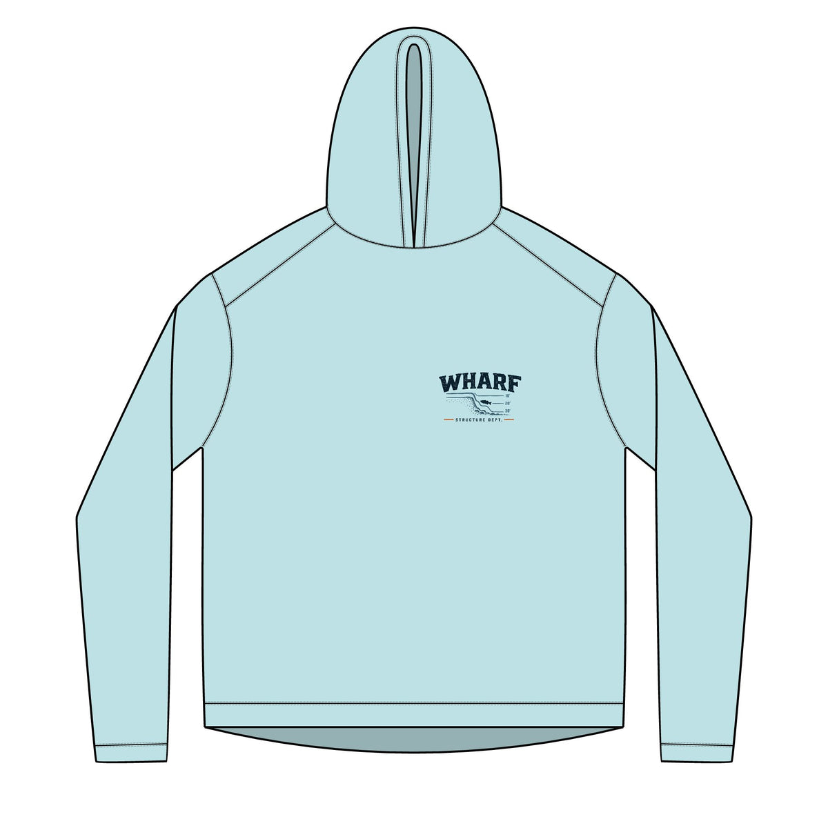 Find The Break Find The Fish Solar Hoodie