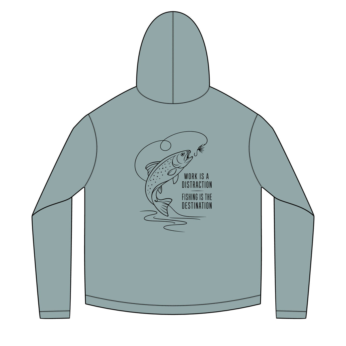 Work is a distraction Solar Hoodie