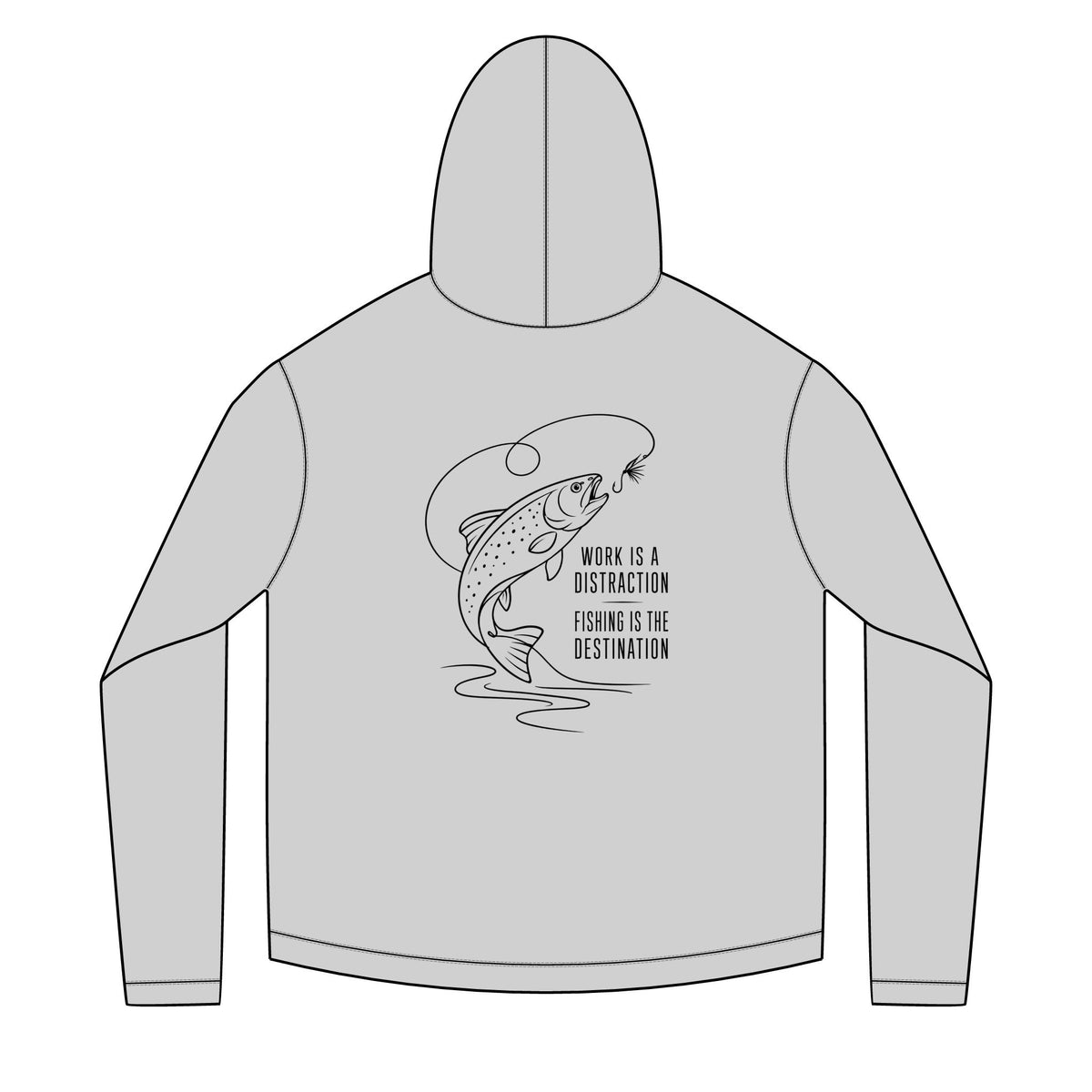 Work is a distraction Solar Hoodie