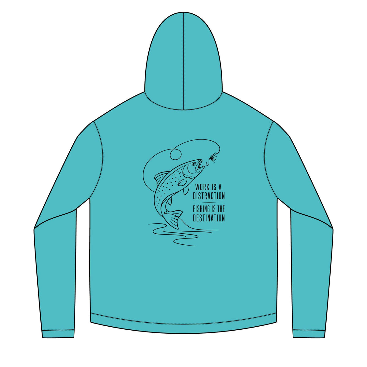 Work is a distraction Solar Hoodie
