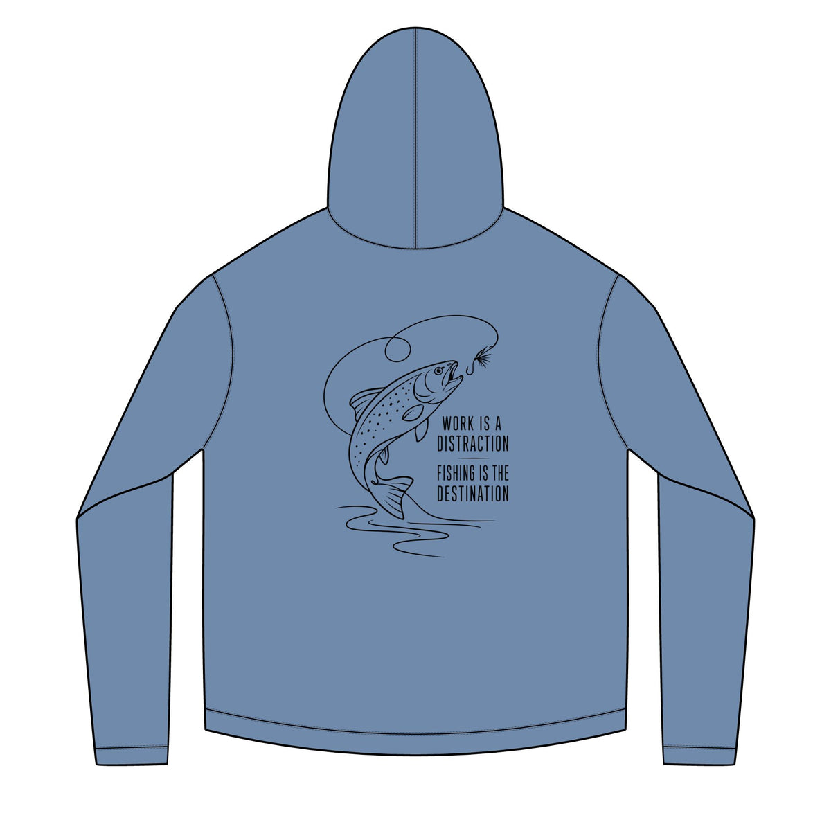 Work is a distraction Solar Hoodie