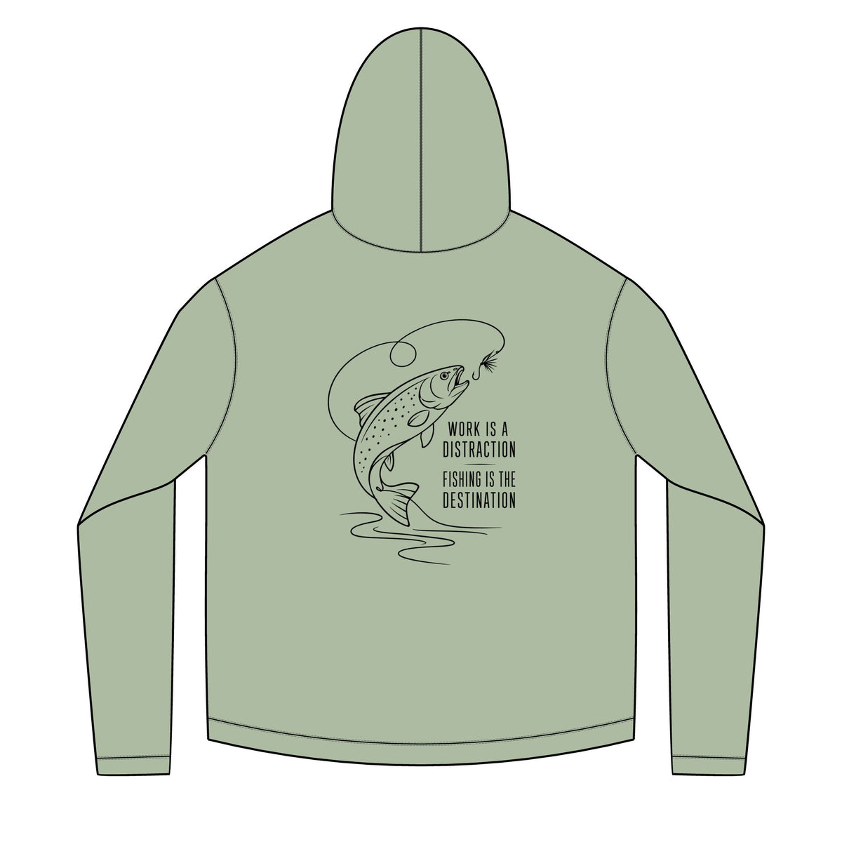 Work is a distraction Solar Hoodie