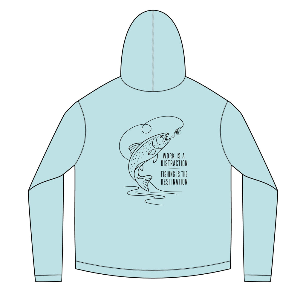 Work is a distraction Solar Hoodie