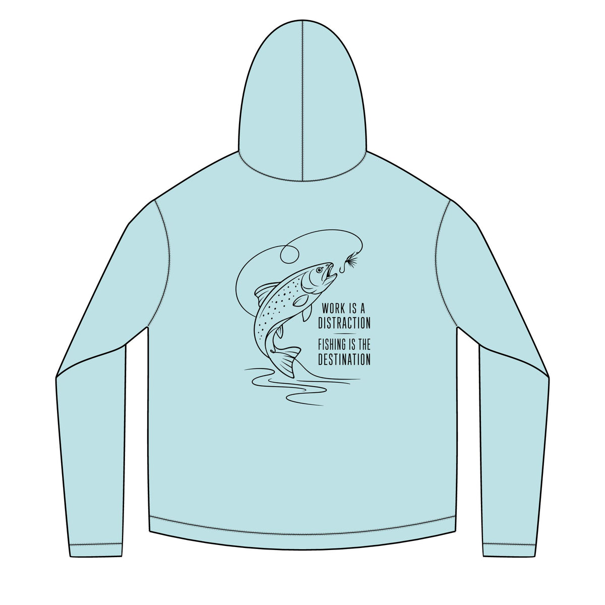 Work is a distraction Solar Hoodie