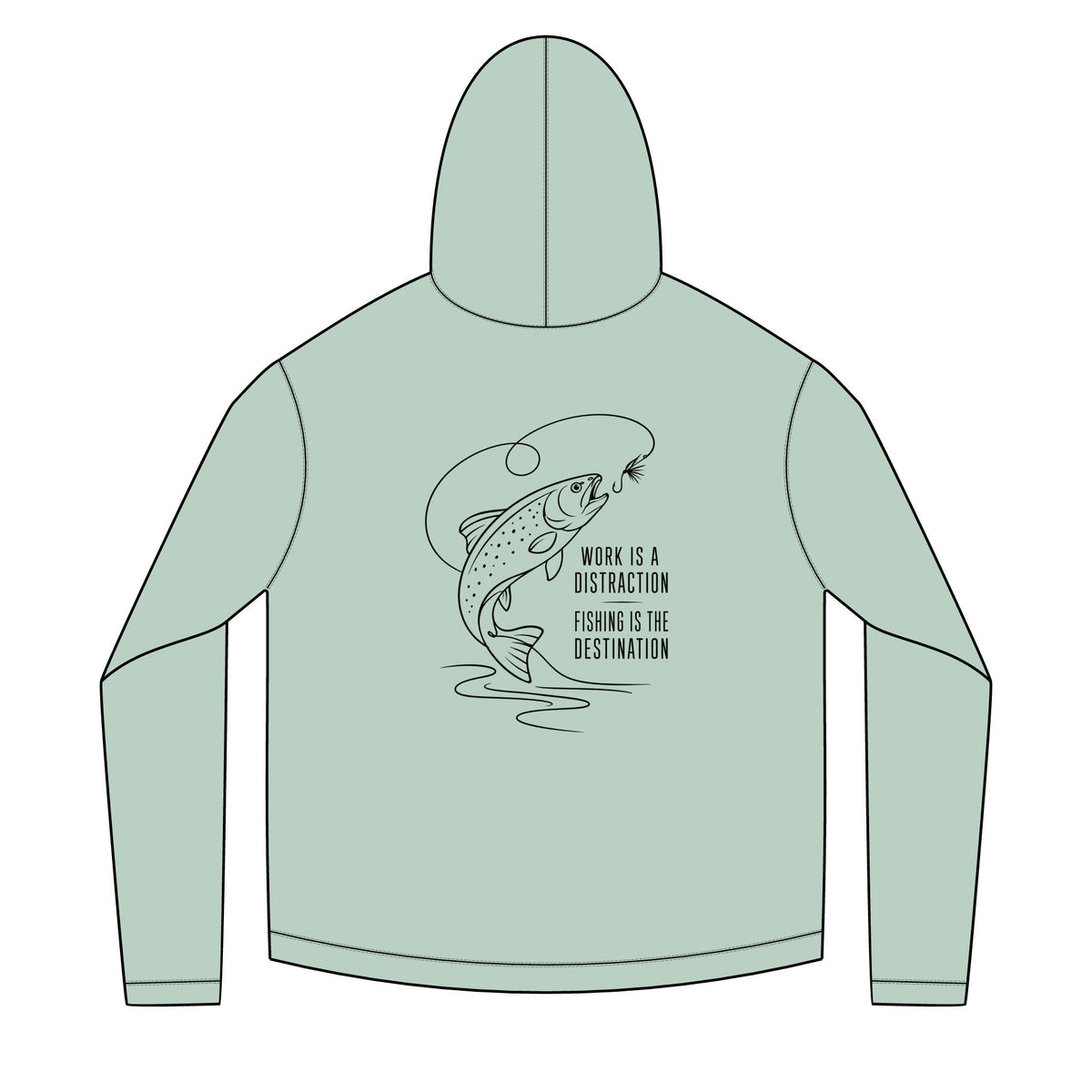 Work is a distraction Solar Hoodie