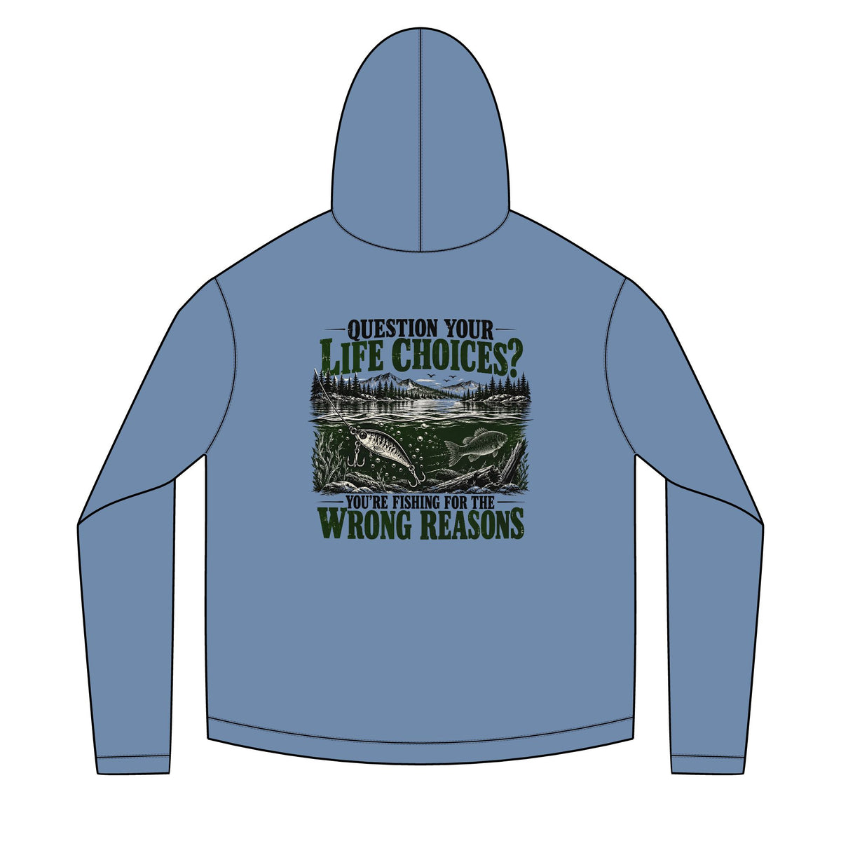 Questioning Life Choices Solar Hoodie
