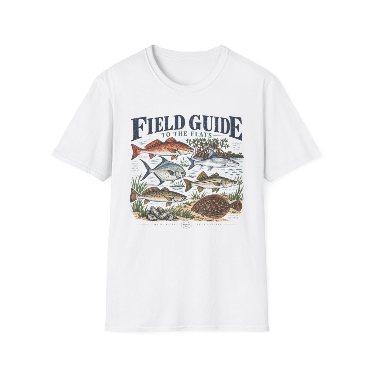 Field Guide To The Flats T-Shirt