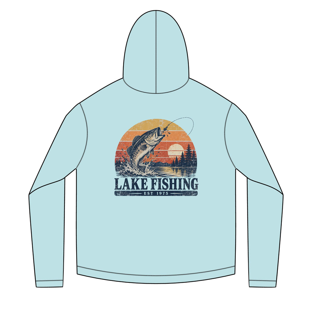 Lake Fishing Solar Hoodie
