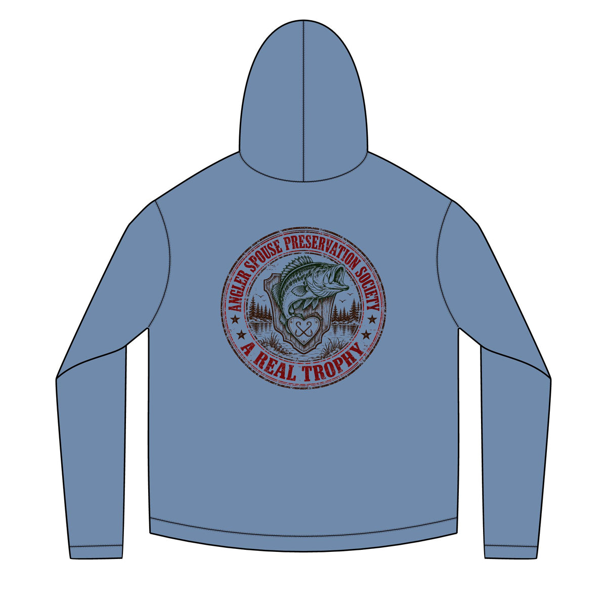 Angler Spouse Preservation Society Solar Hoodie