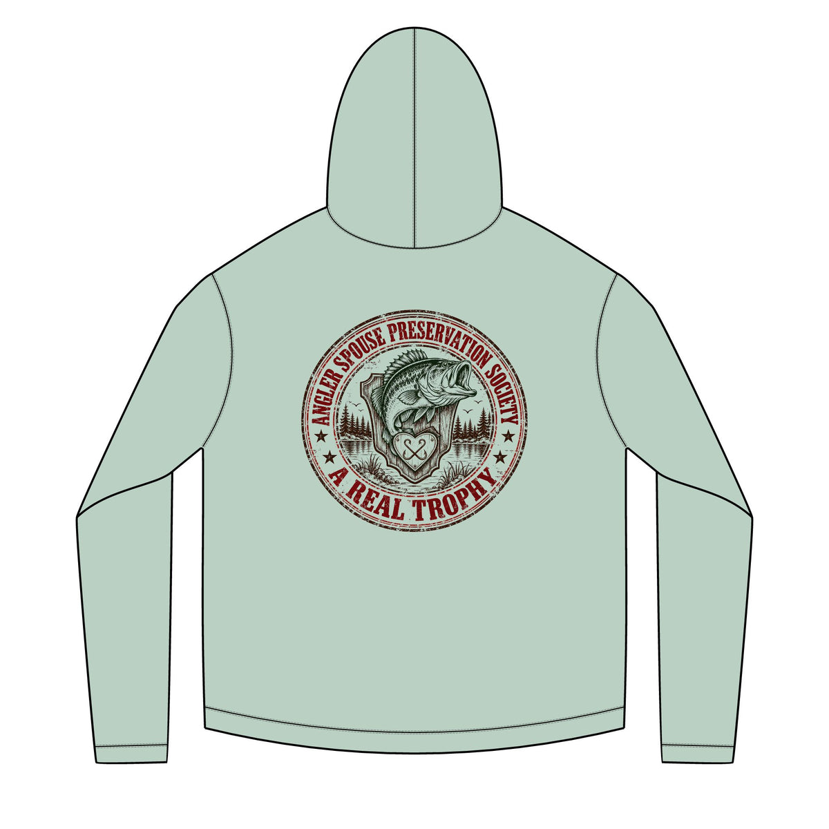 Angler Spouse Preservation Society Solar Hoodie