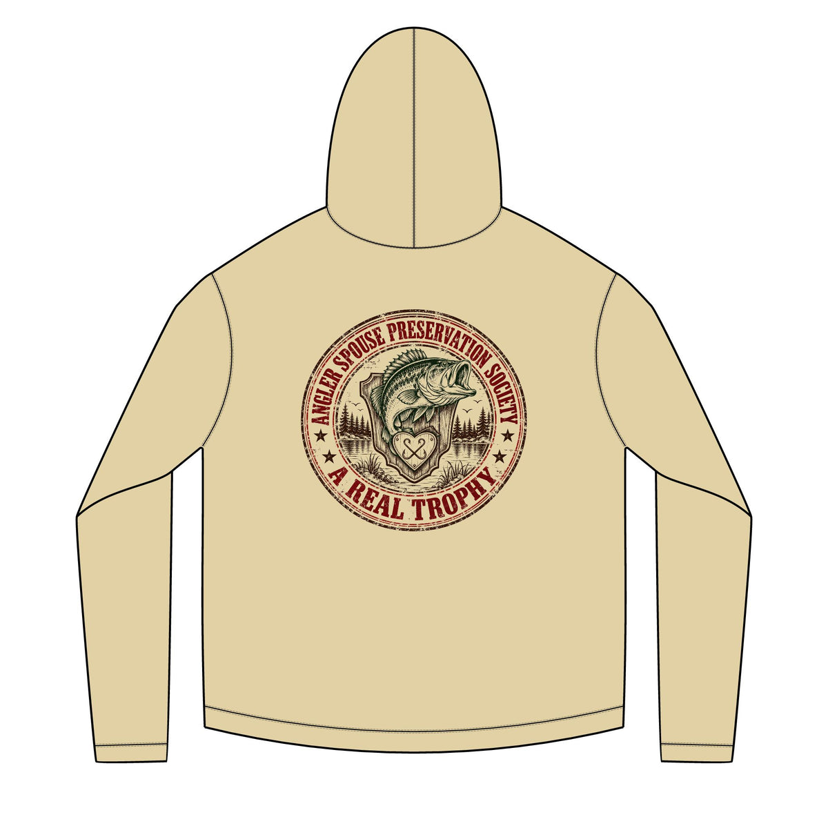 Angler Spouse Preservation Society Solar Hoodie