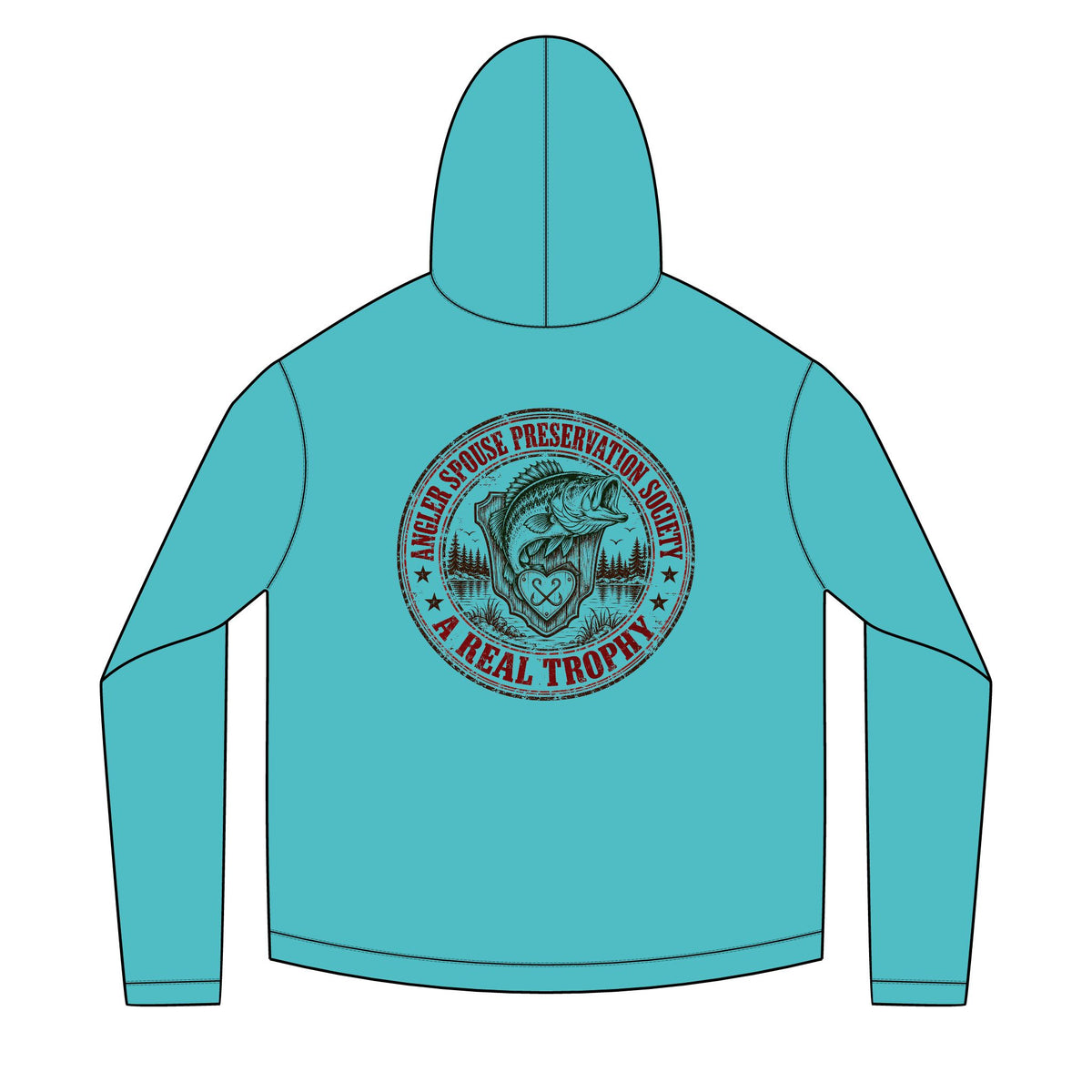 Angler Spouse Preservation Society Solar Hoodie
