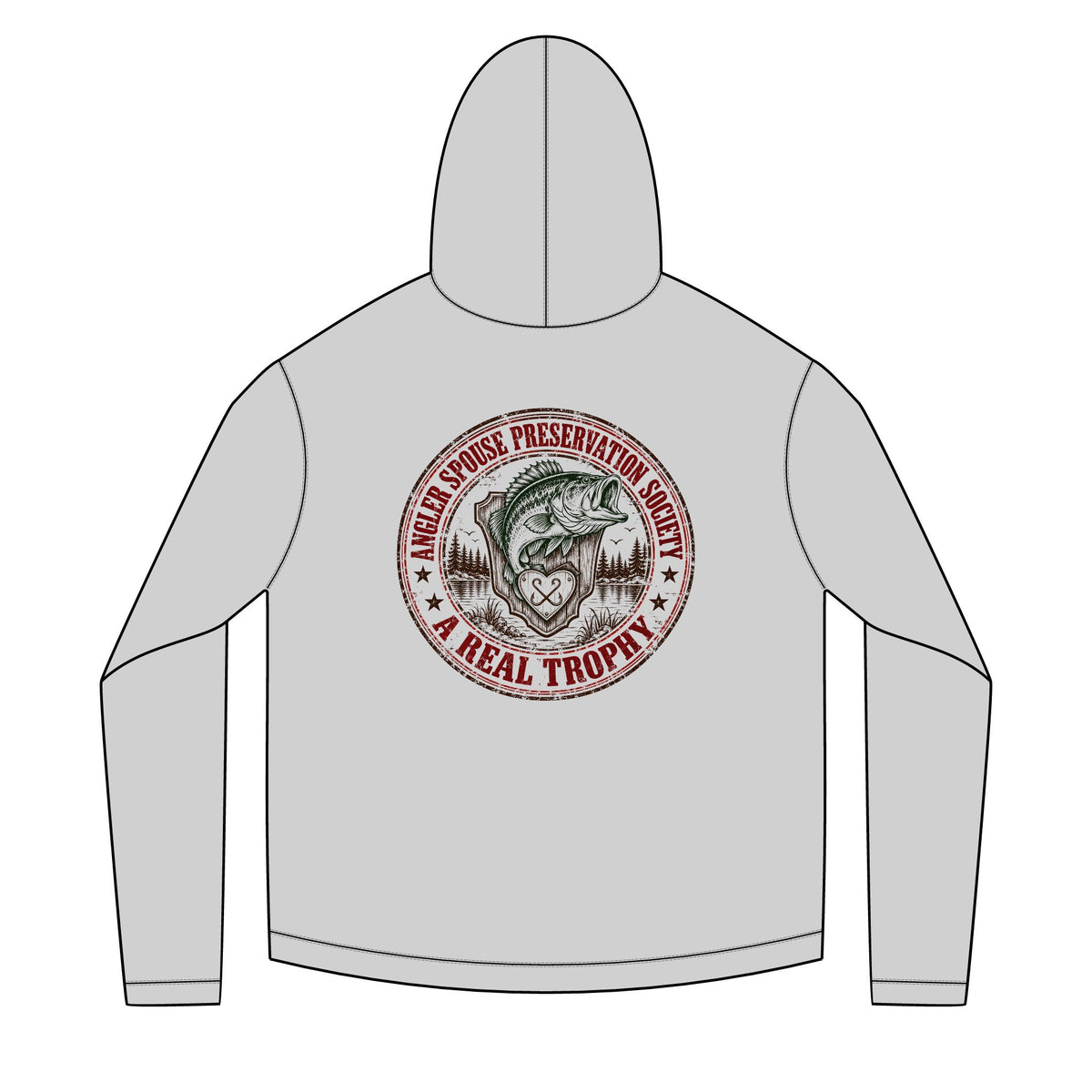 Angler Spouse Preservation Society Solar Hoodie