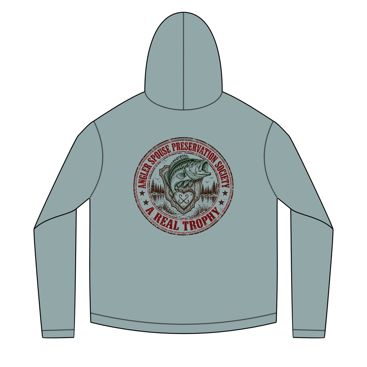 Angler Spouse Preservation Society Solar Hoodie