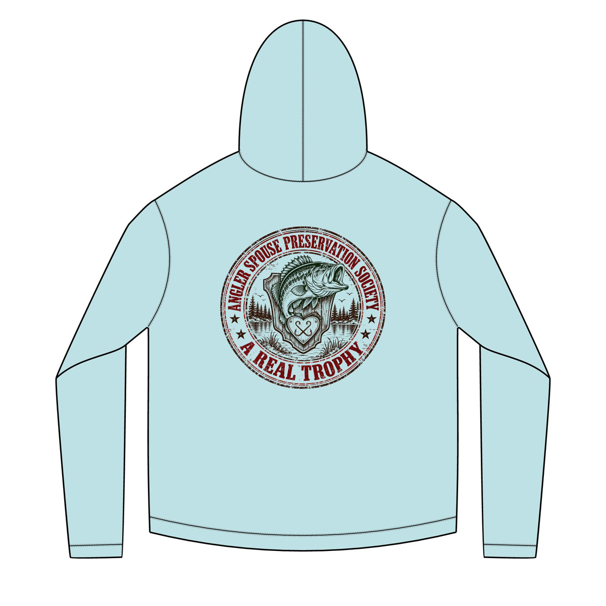 Angler Spouse Preservation Society Solar Hoodie