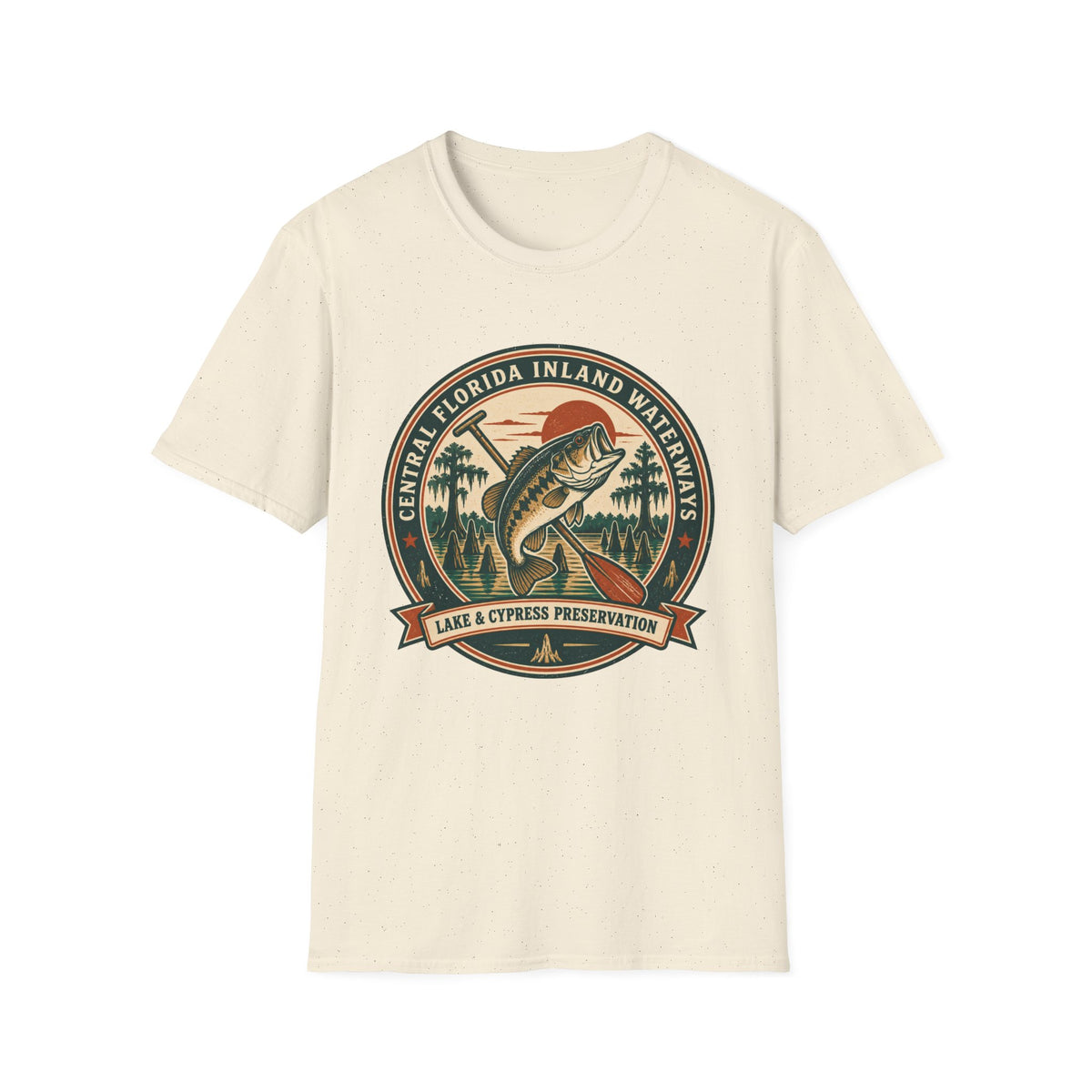 Central Florida Inland Waterways Fishing T-Shirt