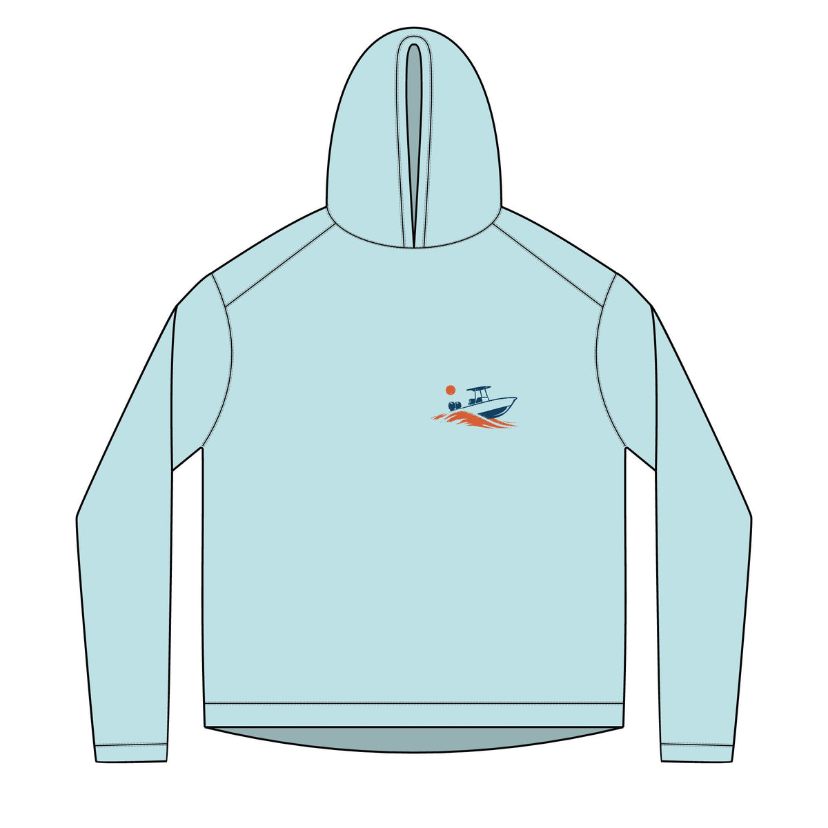 Run Deep Solar Hoodie