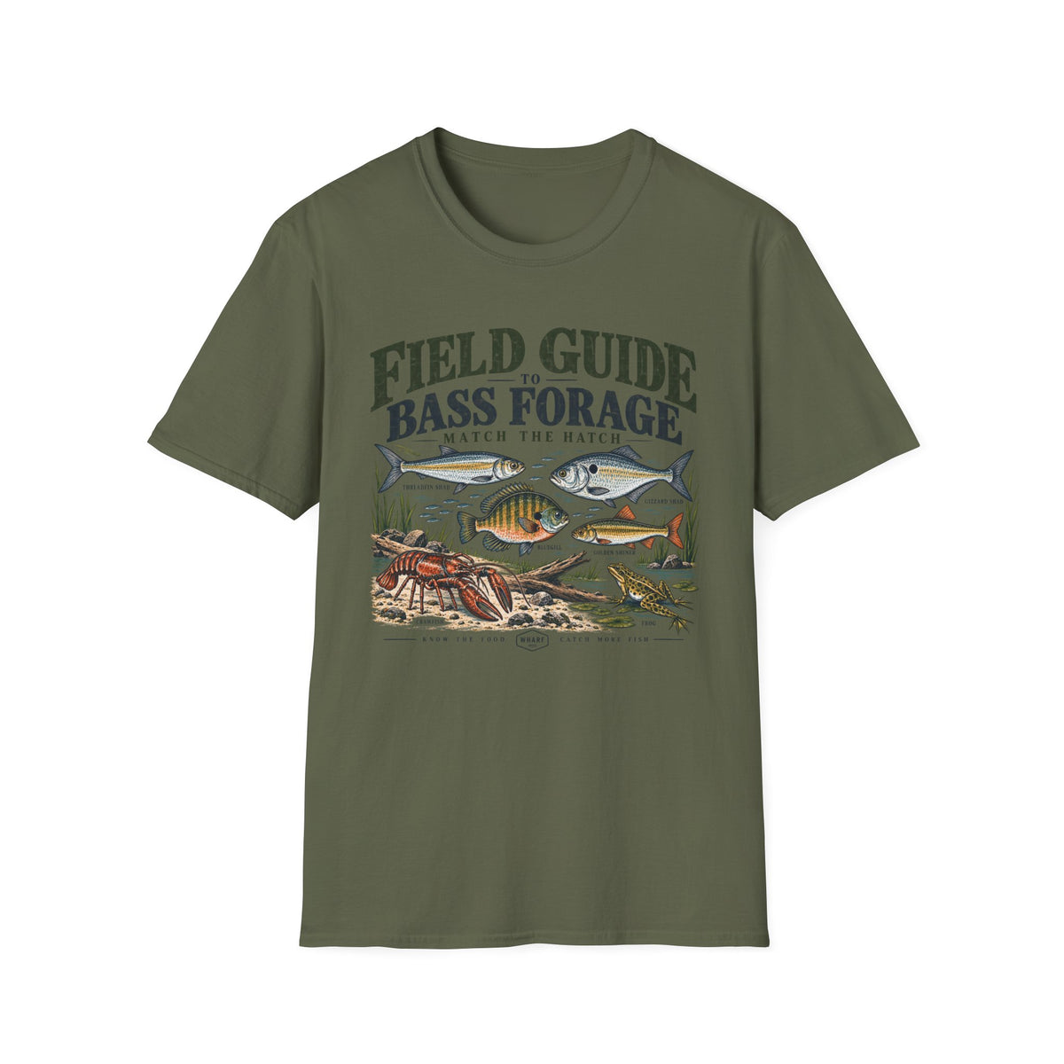 Field Guide To Bass Forage T-Shirt