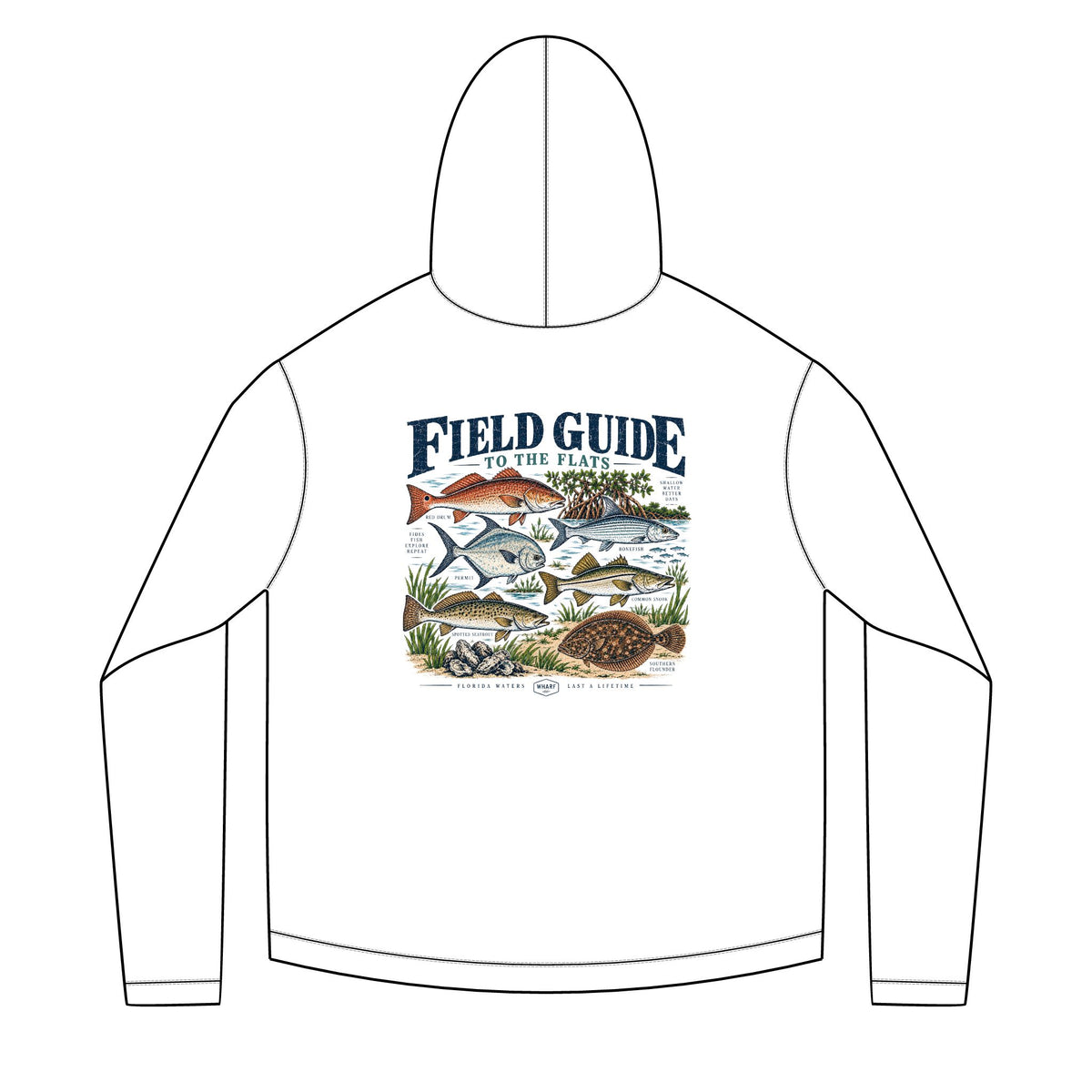 Field Guide To The Flats Solar Hoodie