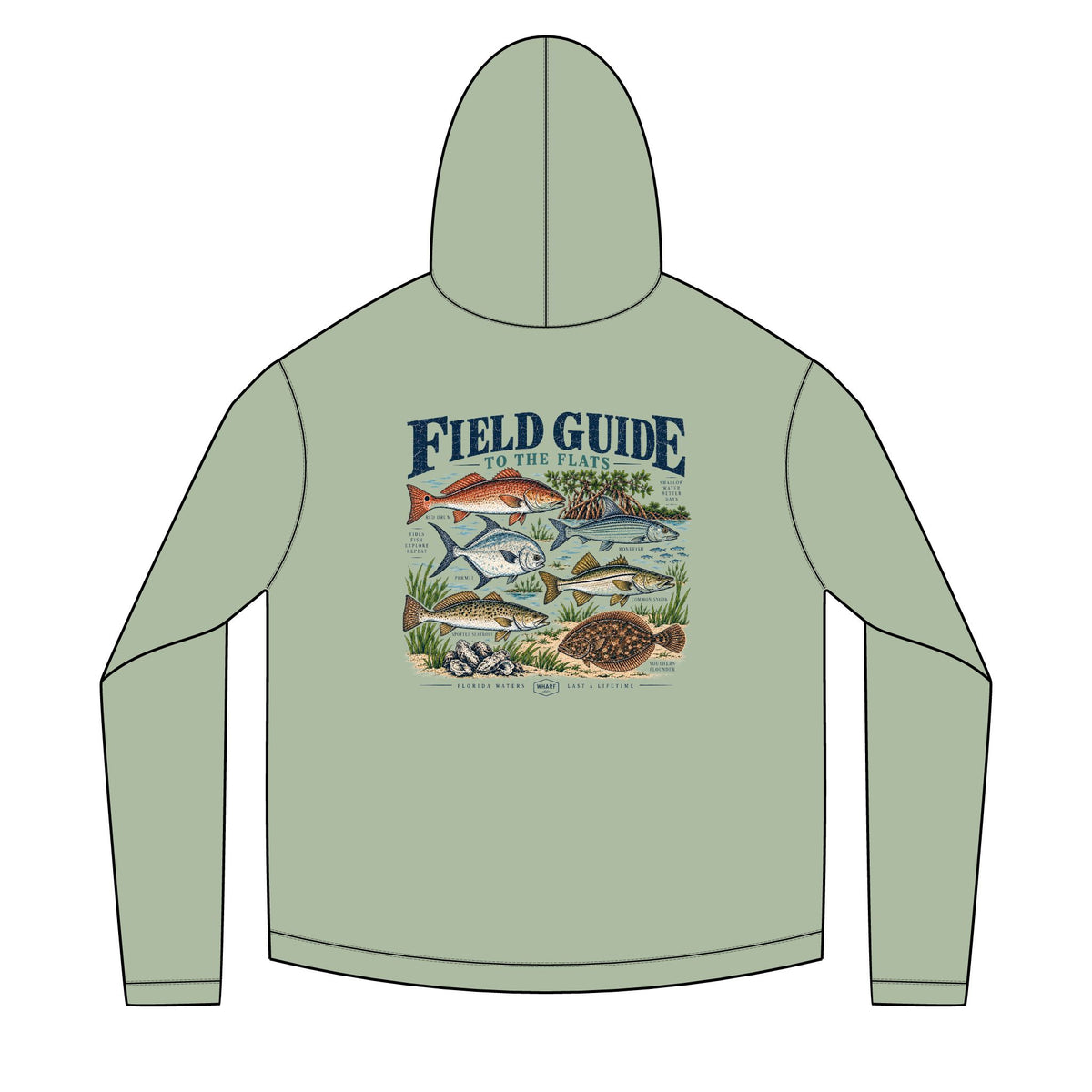 Field Guide To The Flats Solar Hoodie