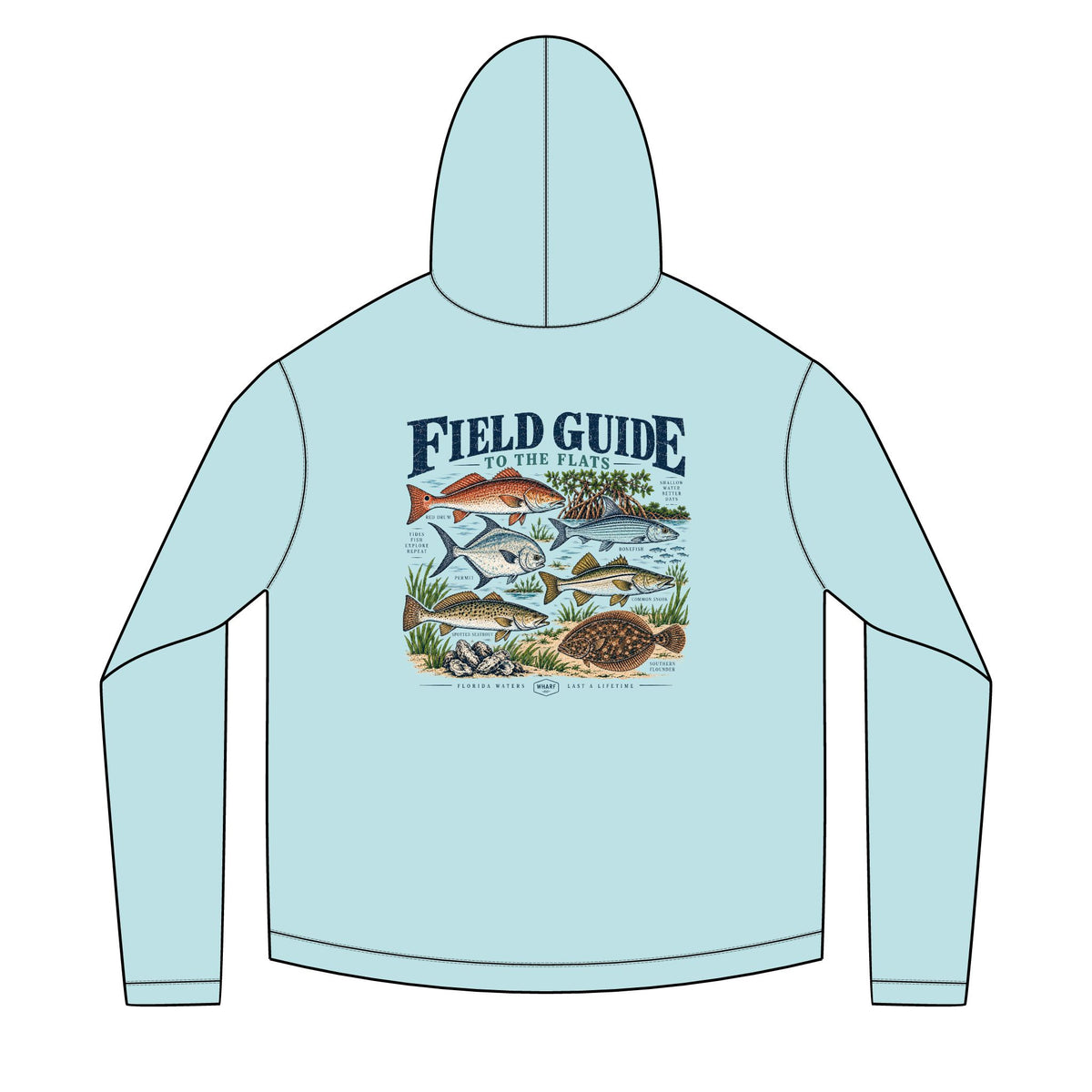 Field Guide To The Flats Solar Hoodie