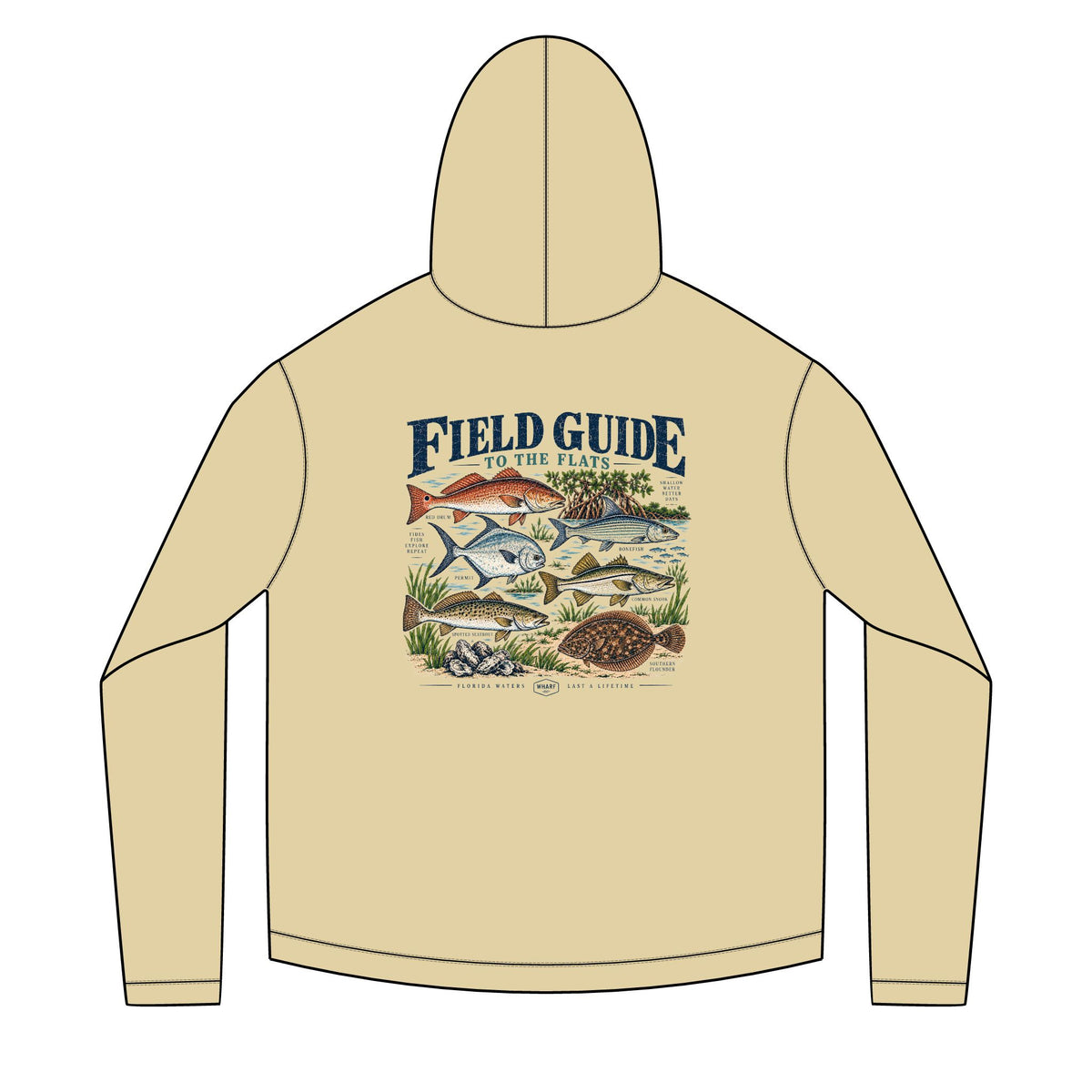 Field Guide To The Flats Solar Hoodie