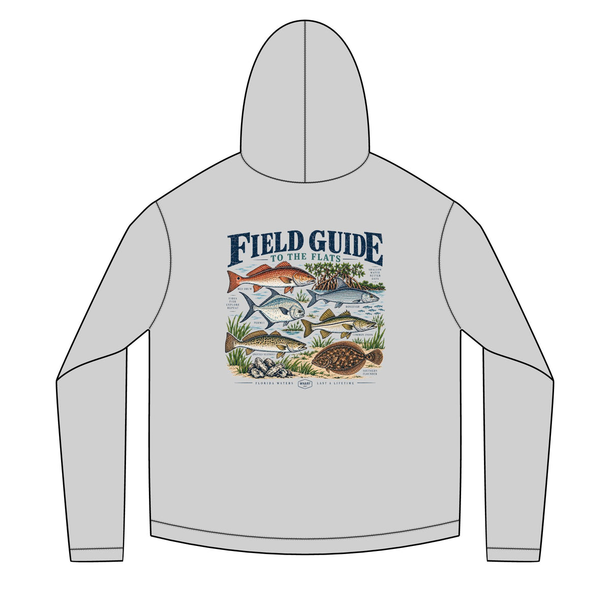 Field Guide To The Flats Solar Hoodie