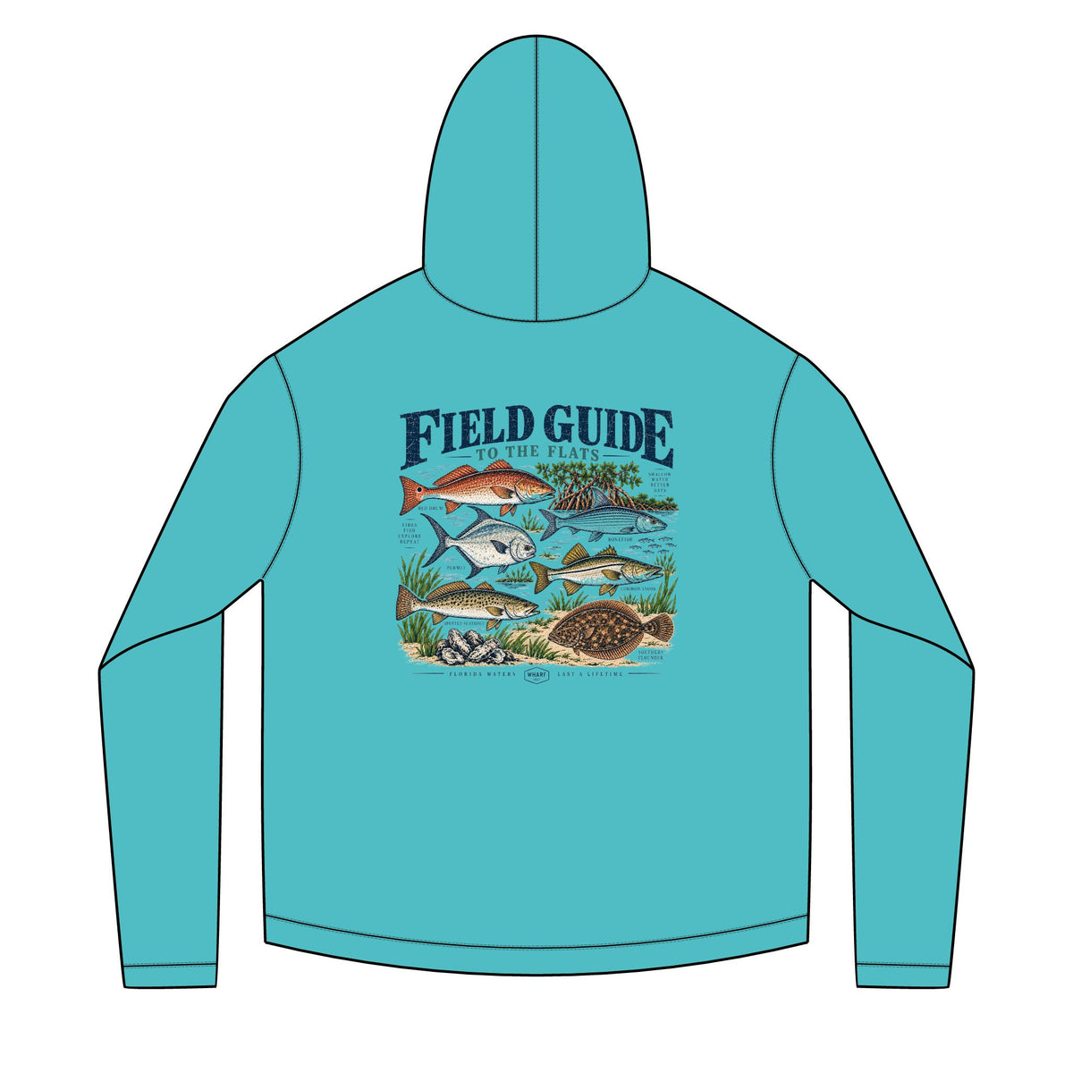 Field Guide To The Flats Solar Hoodie