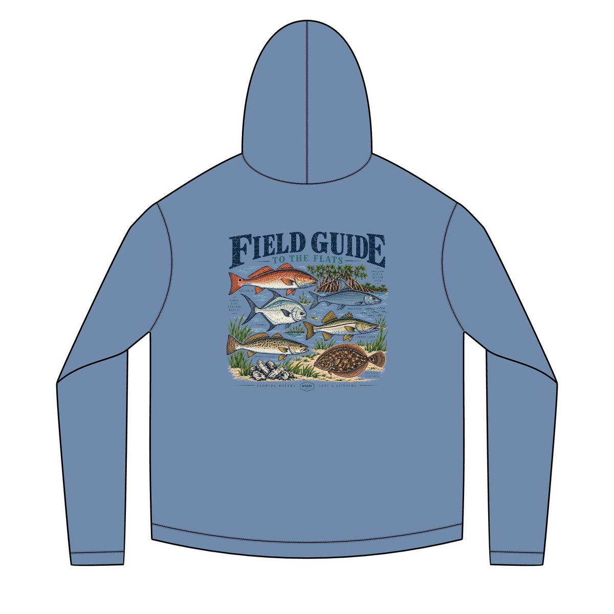 Field Guide To The Flats Solar Hoodie