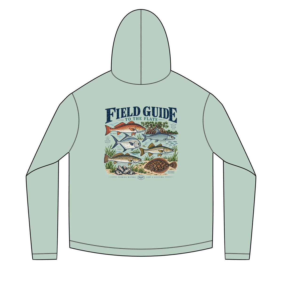 Field Guide To The Flats Solar Hoodie