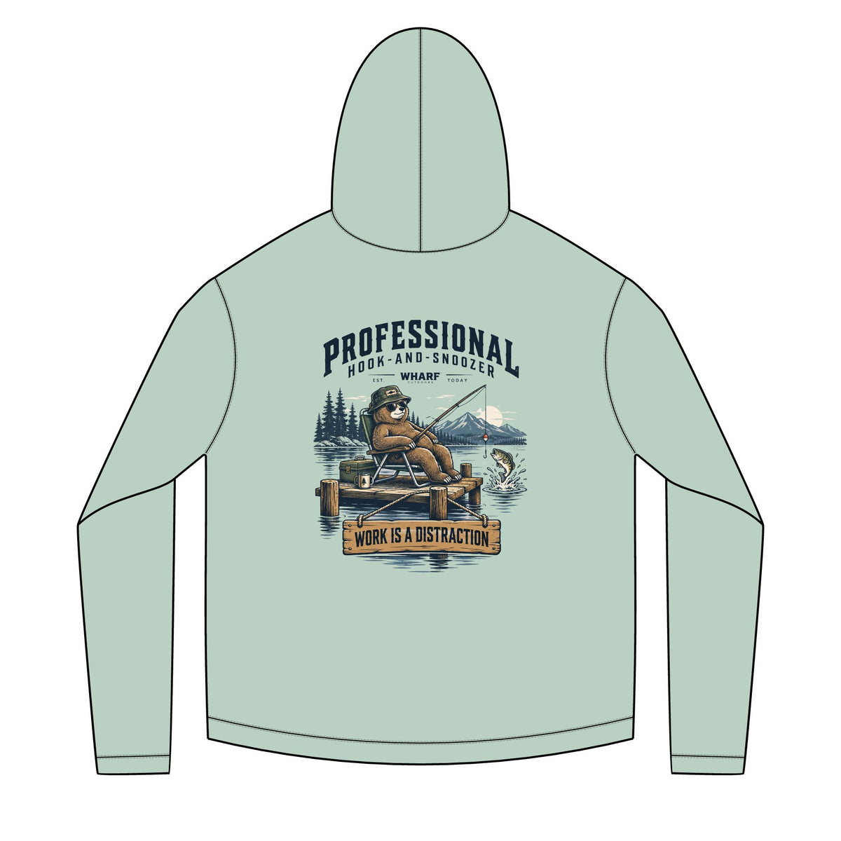 Professional Hook & Snoozer Solar Hoodie