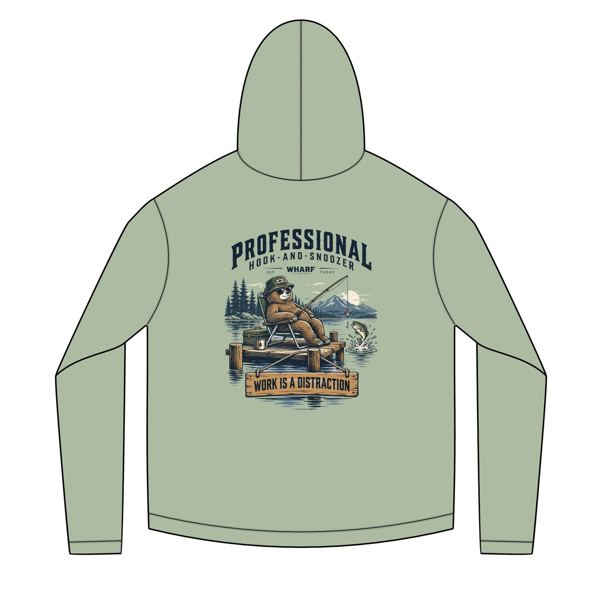 Professional Hook & Snoozer Solar Hoodie