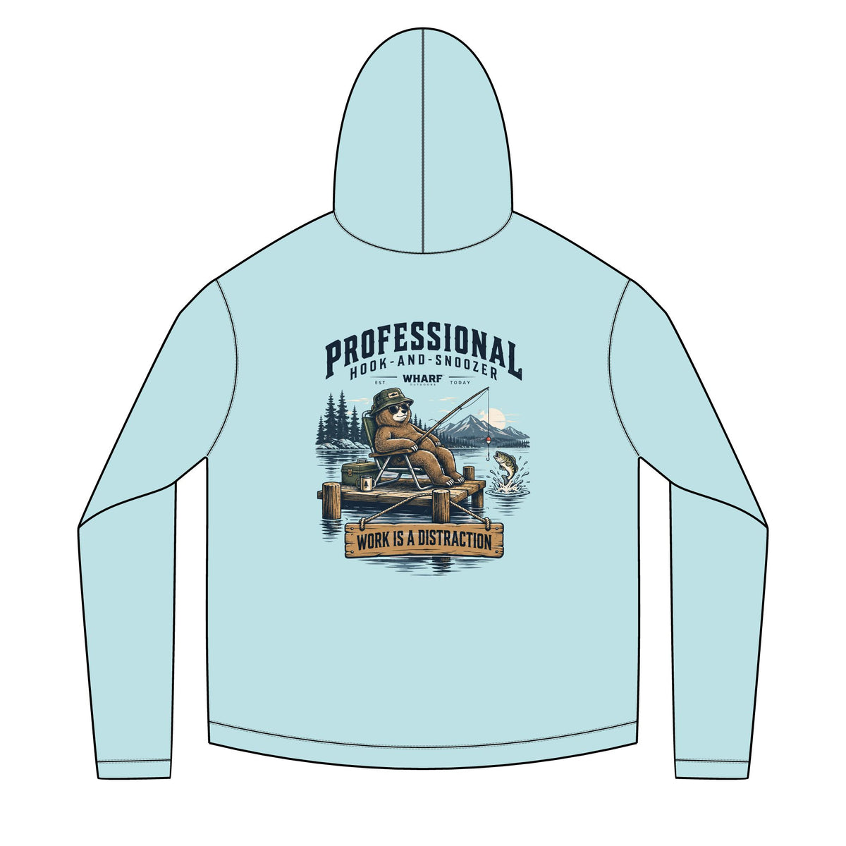 Professional Hook & Snoozer Solar Hoodie