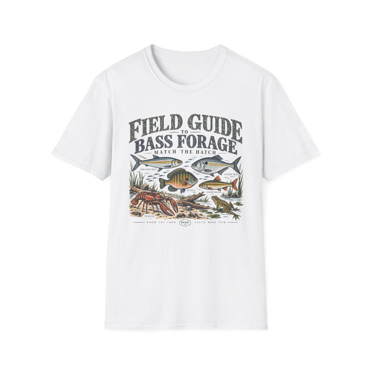 Field Guide To Bass Forage T-Shirt
