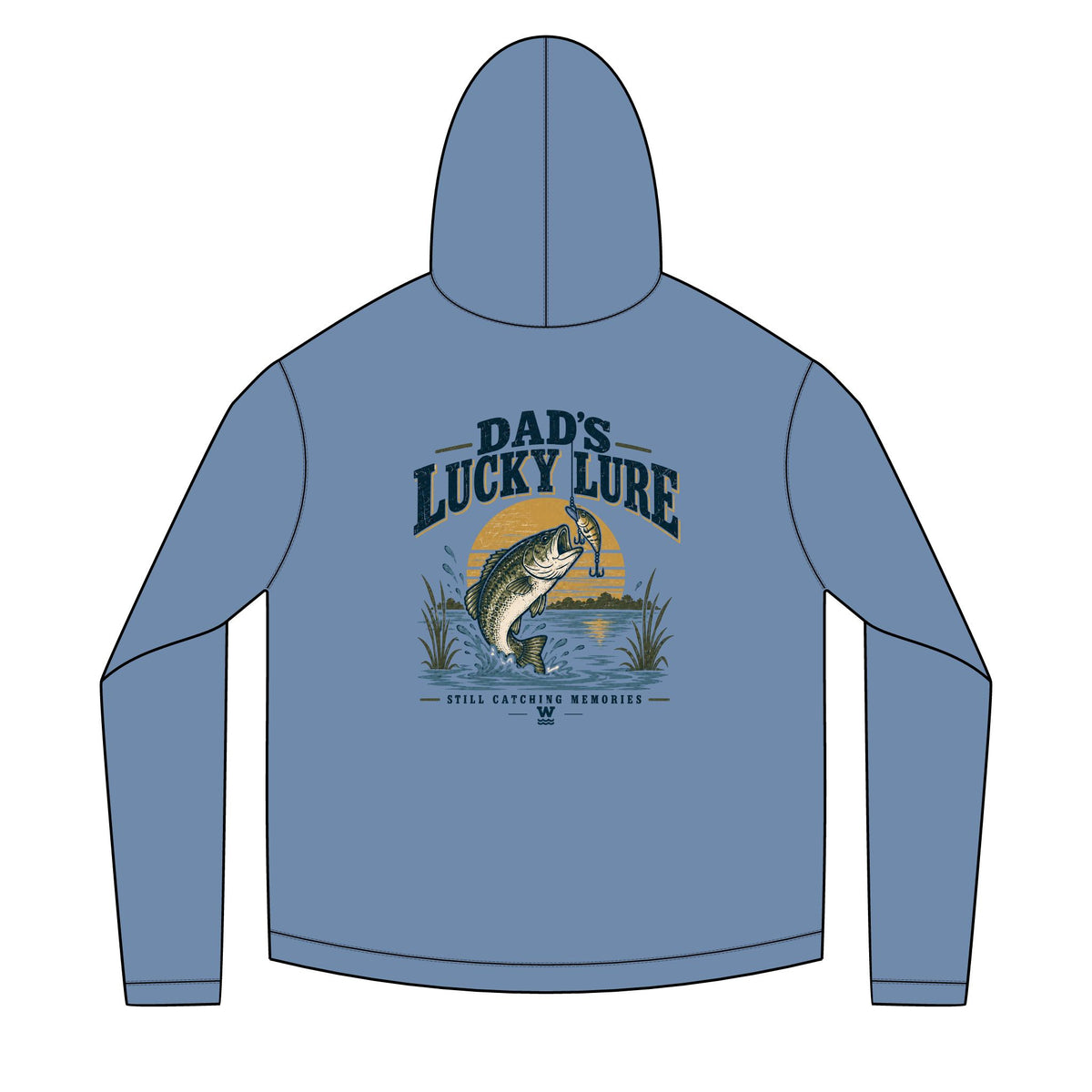 Dads Lucky Lure Solar Hoodie