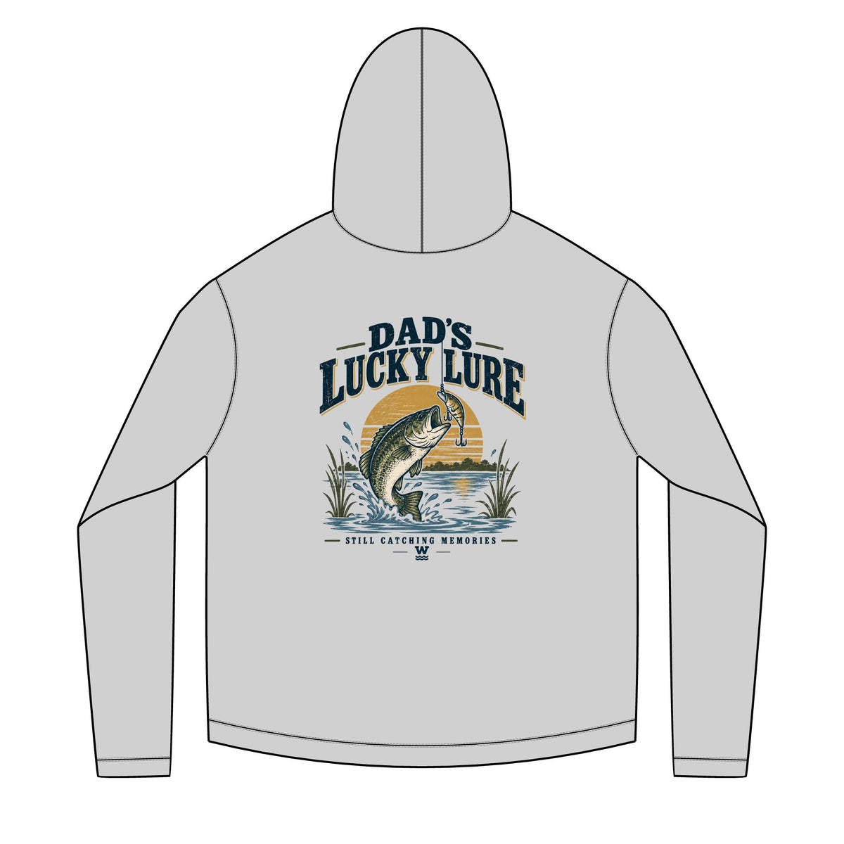 Dads Lucky Lure Solar Hoodie