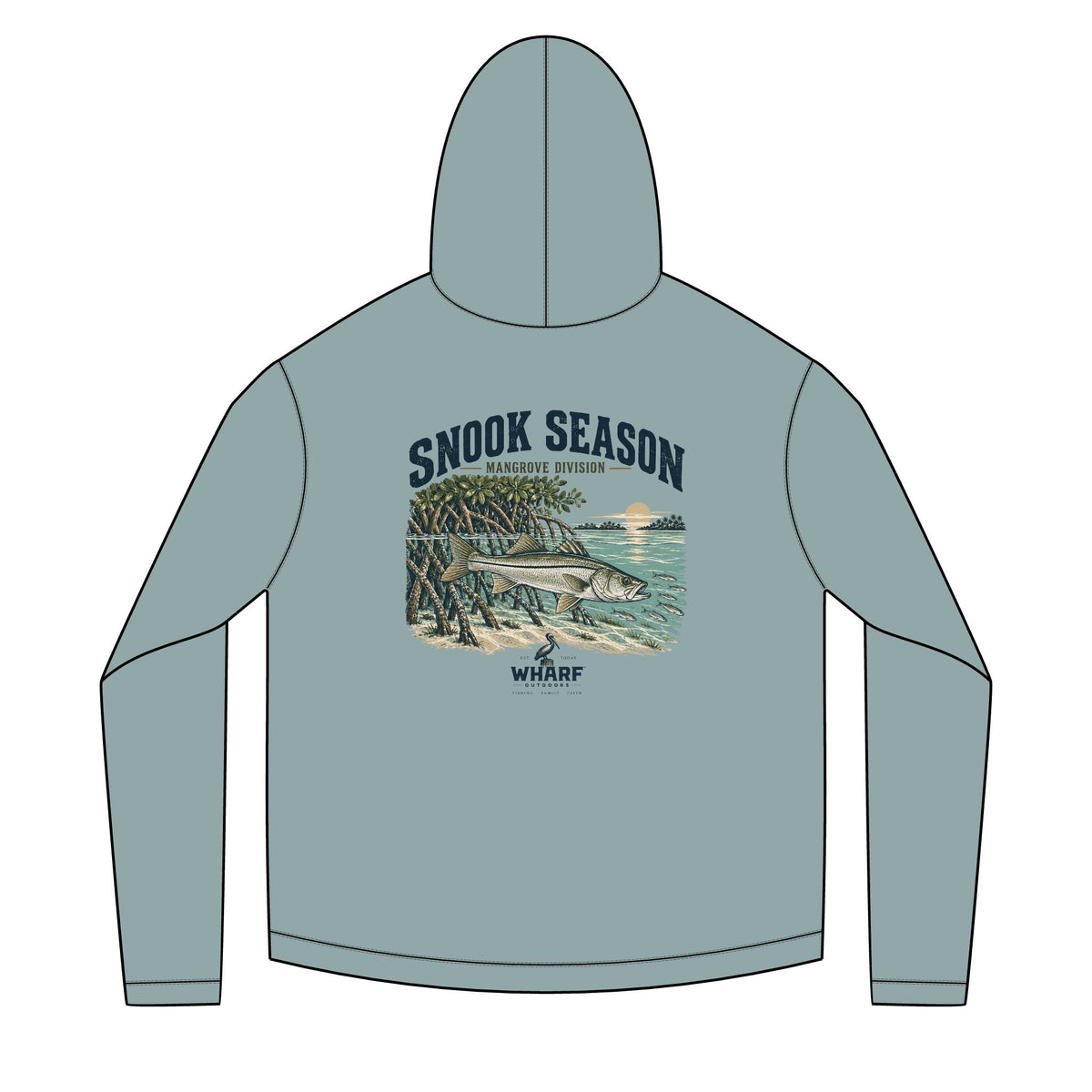 Snook Season Solar Hoodie