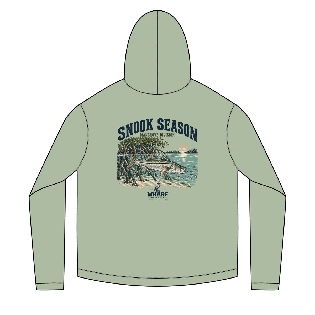 Snook Season Solar Hoodie