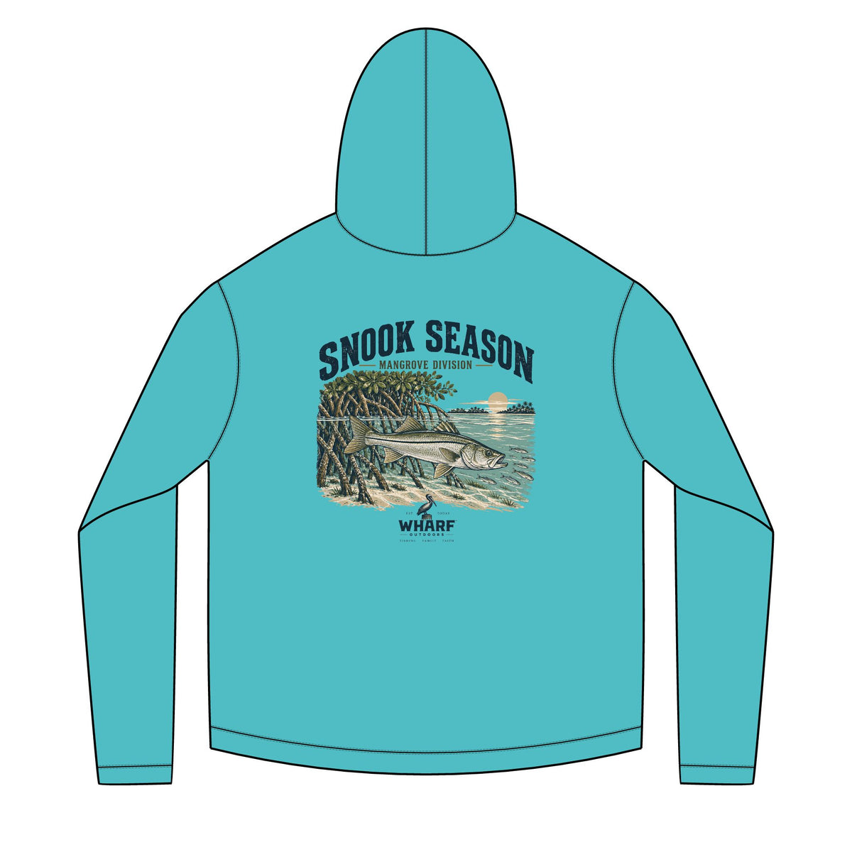 Snook Season Solar Hoodie